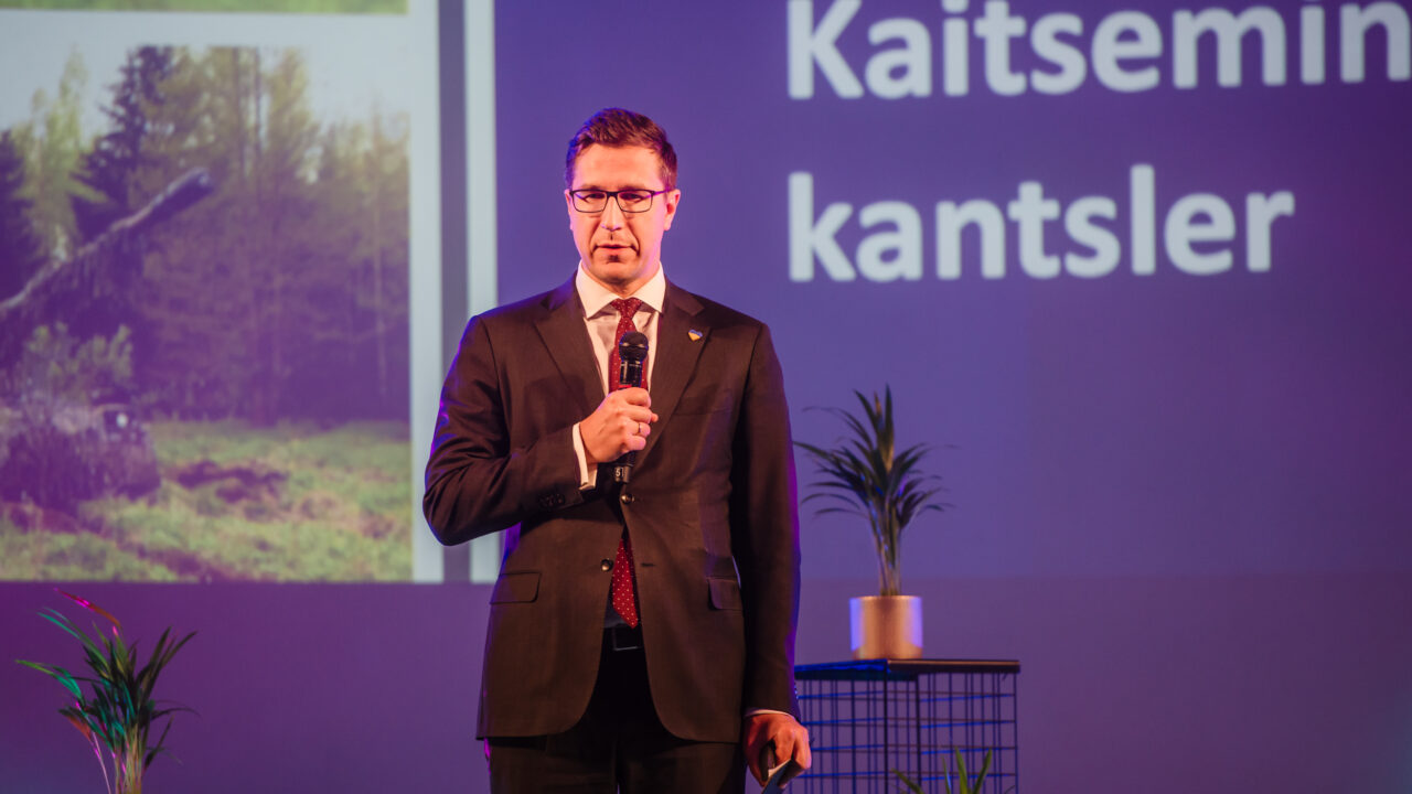 Kaitseministeeriumi kantsler Kusti Salm TalTechi Innovatsioonifestivalil 5. juunil 2024 | Foto: TalTech