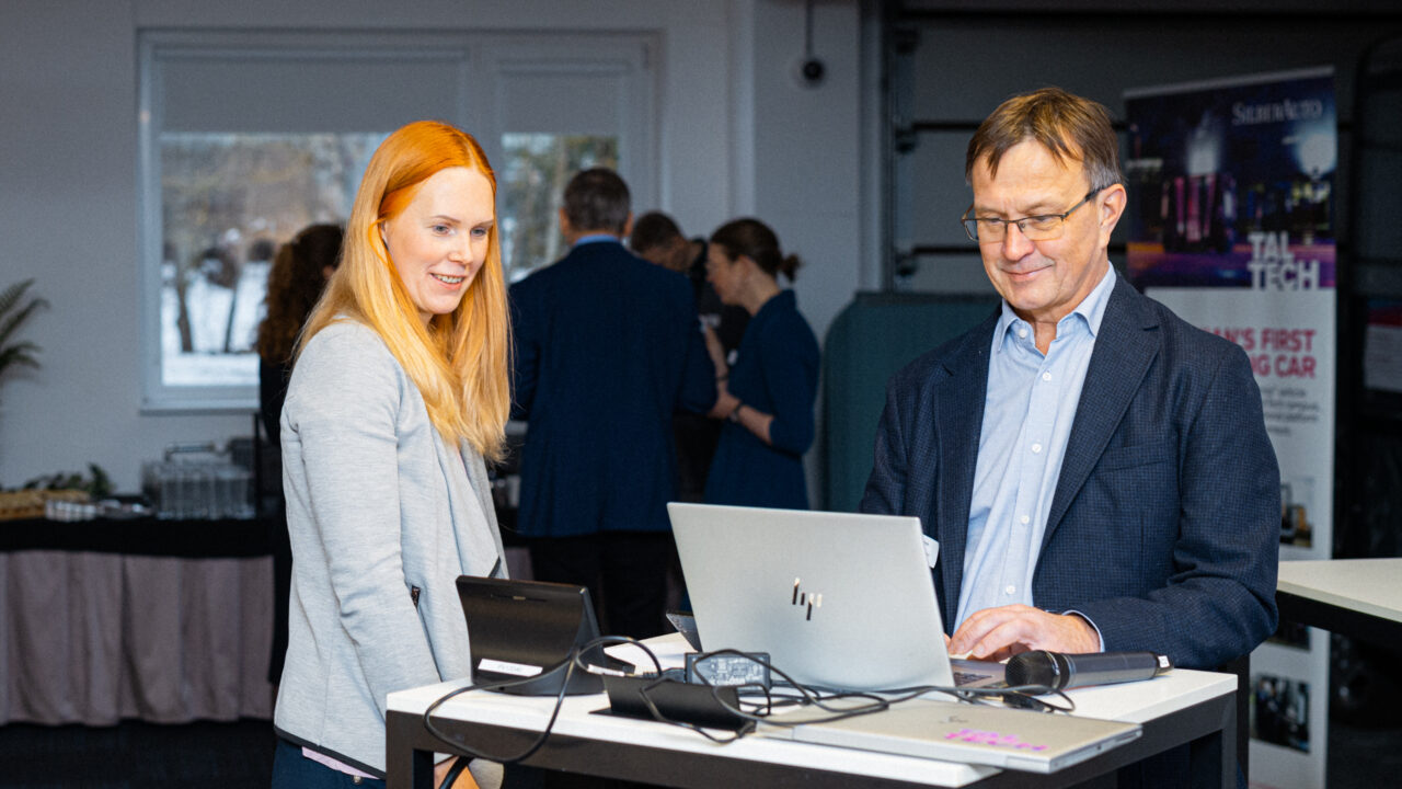 TalTechi teadlased esitlesid tervise- ja toidutehnoloogiate fookustippkeskuse seminaril teaduspõhiseid lahendusi, mis edendavad tervisetehnoloogiaid, toiduteadust ja digitaaltervist. Foto: Heiki Laan