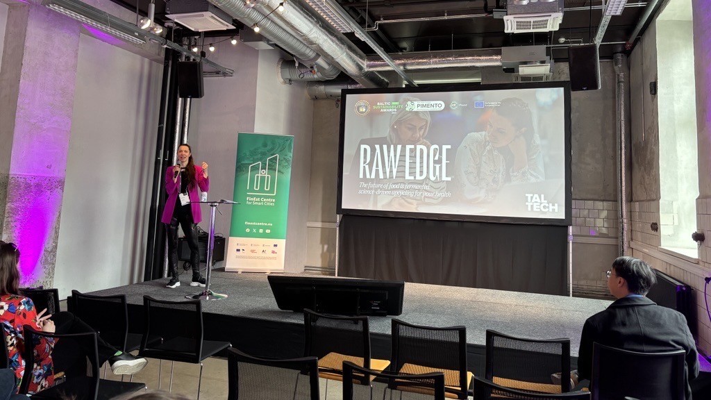 Kristel Vene, TalTechi hargettevõtte Raw Edge kaasasutaja. Foto: TalTech