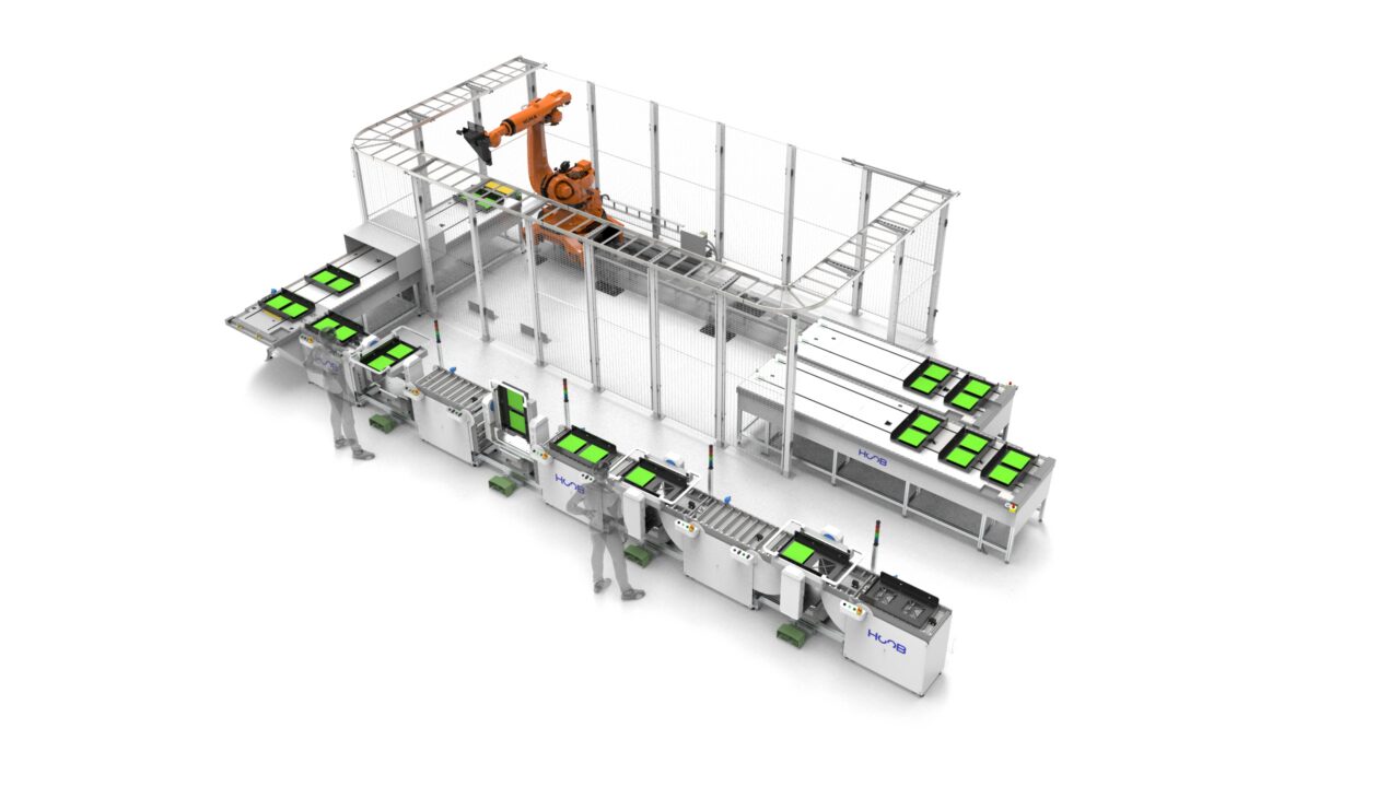 Efficiency goes hand in hand with smart solutions – Hoob OÜ's robotic line enables companies to increase production volumes and improve quality while freeing people from routine tasks. Photo: Hoob OÜ