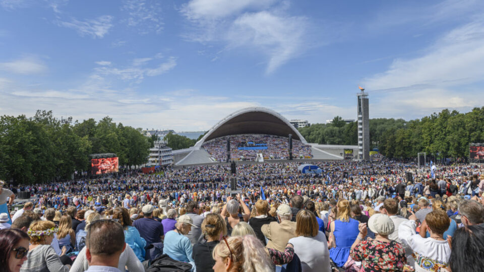 Laulupidu ja Tallinna laululava on eestlastele sügava tähendusega. Foto: Rein Leib