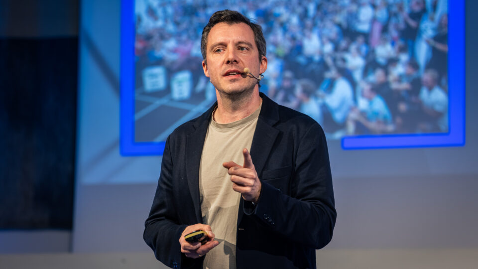 Stefan Drüssler on üks Euroopa mõjukamaid innovatsiooni eestvedajaid. Tema juhitav UnternehmerTUM on Euroopa suurim iduettevõtluse ja innovatsiooni keskus, mis teeb tihedat koostööd Müncheni Tehnikaülikooliga (TUM). Foto: Jürgen Randma