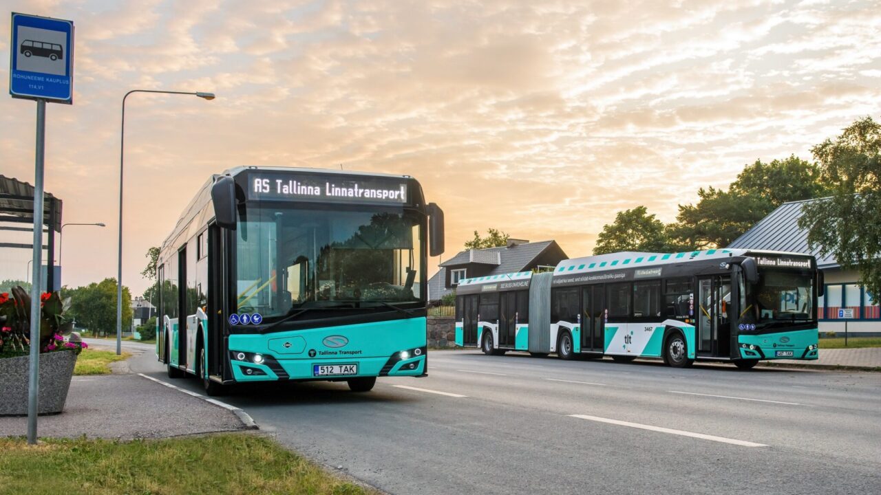 Tallinna bussid. Foto: Solaris