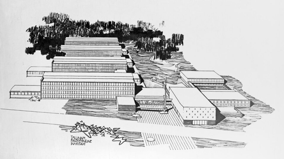 TalTechi kampuse projekt 1960. aastatel. Foto: TalTech