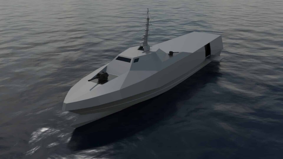 Baltic Workboats koordineerib Euroopa Kaitsefondi rahastatud Euroguard'i projekti, mille raames arendatakse 45-meetrist autonoomset merenduse testplatvormi. Foto: Baltic Workboats