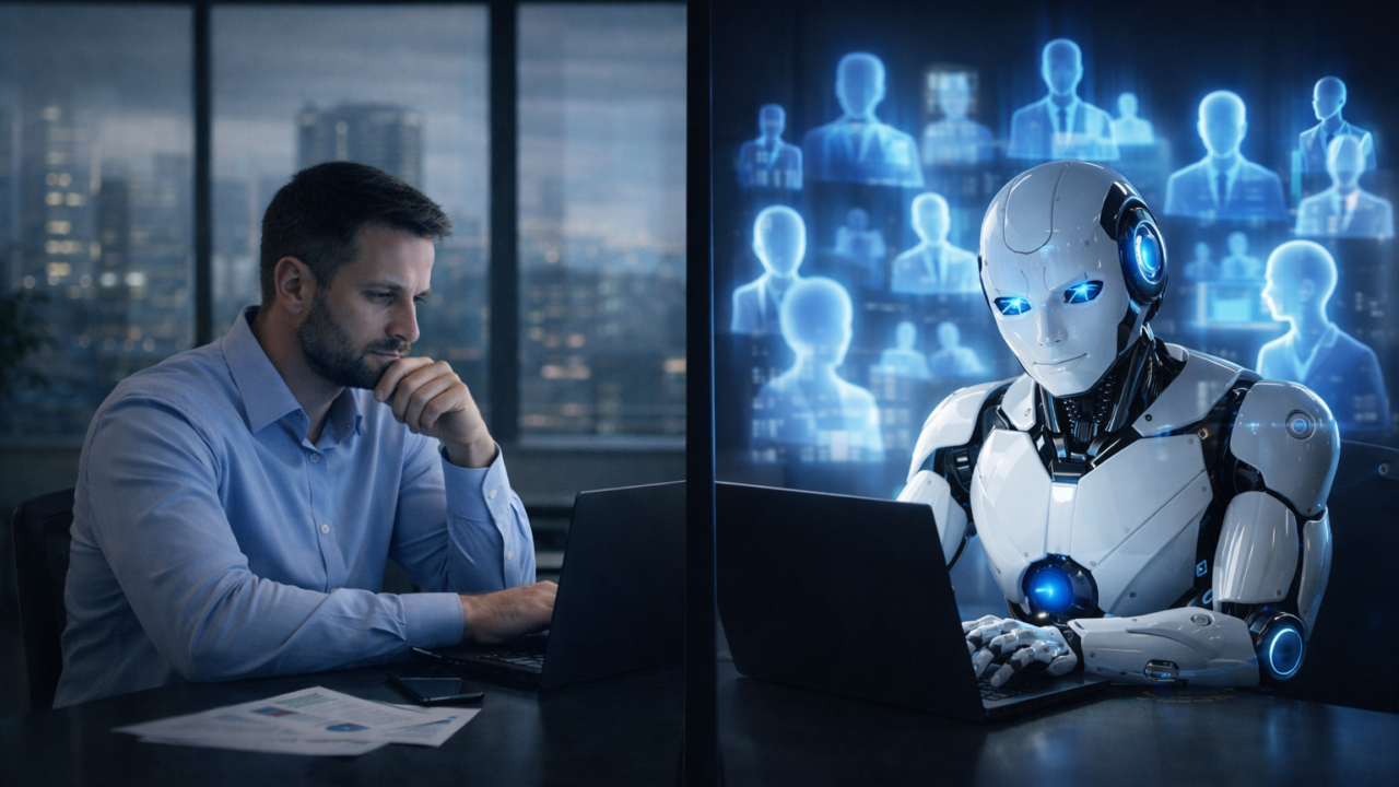 Mida enam tehakse tööd „krattide“ ja agentidega, seda vähem jääb ruumi päris inimestevaheliseks kontaktiks. Tehisintellekt võib tunduda usaldusväärse kaaslasena, kuid ta ei asenda kuuluvustunnet ega inimlikku sidet. Foto: Chat GPT