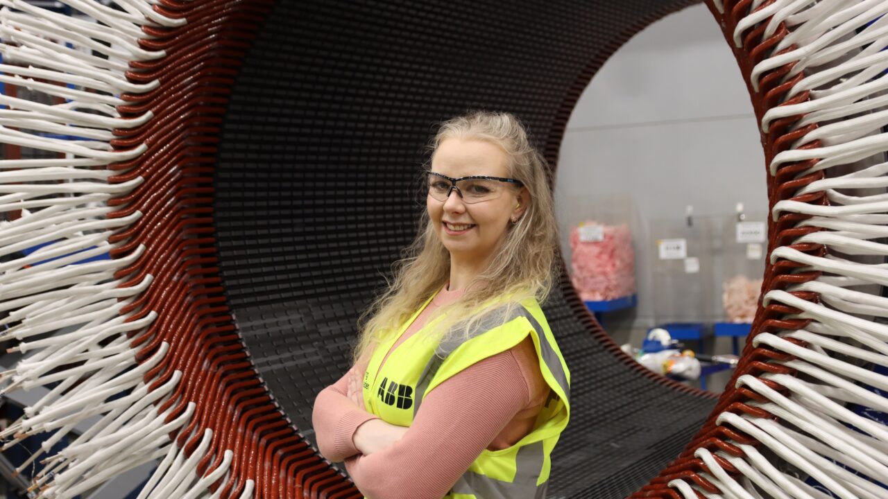 Gerttu Heina tõdes, et inseneeria annab inimesele nõnda tugeva aluse, et tihti võib see tõugata ta klassikalisest inseneritööst päris kaugele. Inseneri mõtteviis ise ei kao aga kuhugi. Foto: ABB