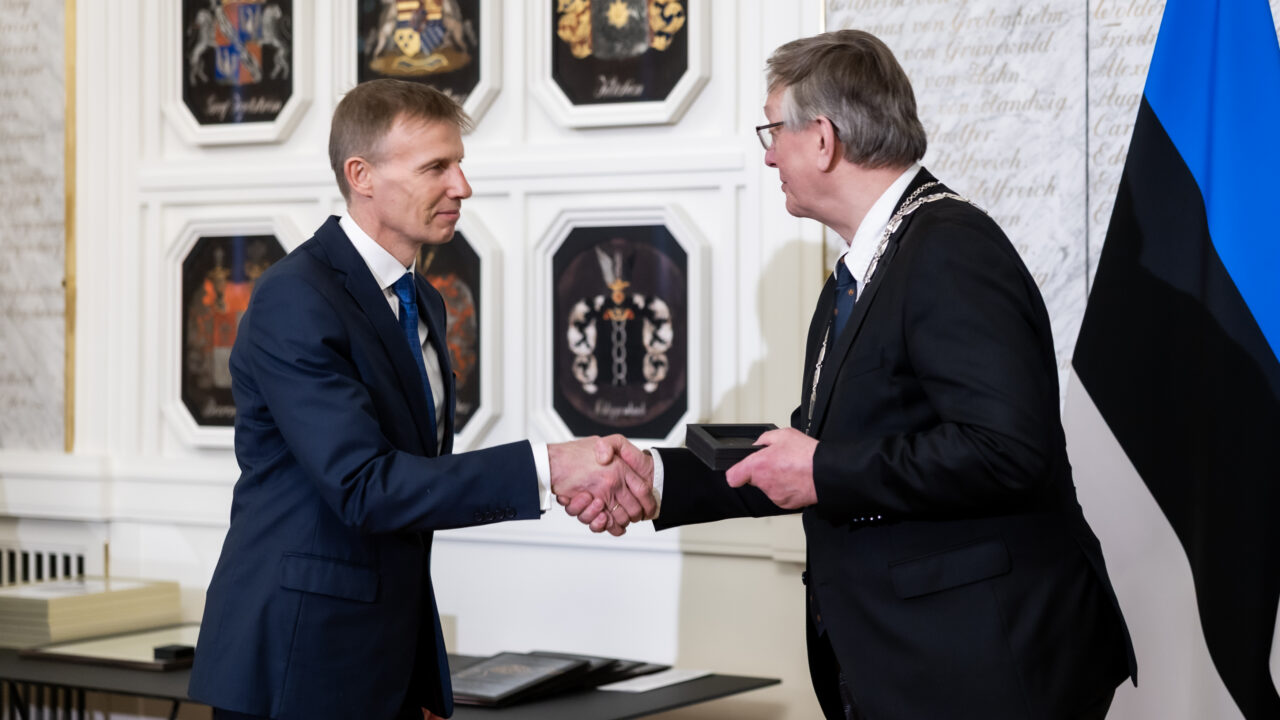 Targo Kalamees pälvis 2025. aasta riikliku teaduspreemia. Foto: Eesti Teaduste Akadeemia