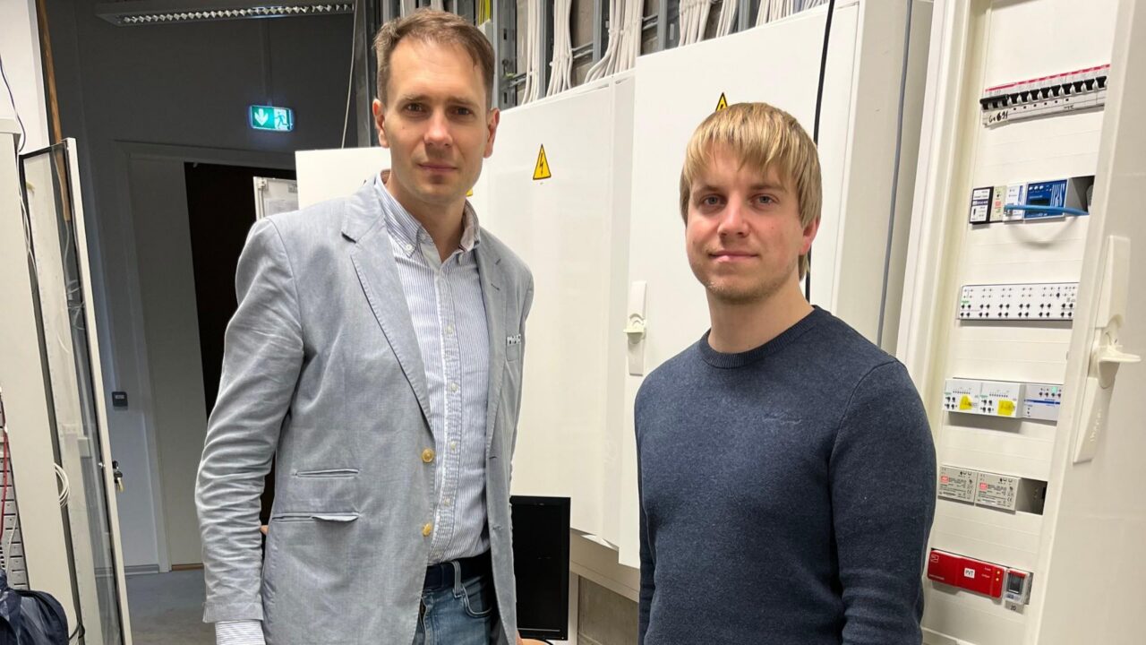 Kaasasutajad Oleksandr Husev ja Oleksandr Matiushkin. Foto: Erakogu
