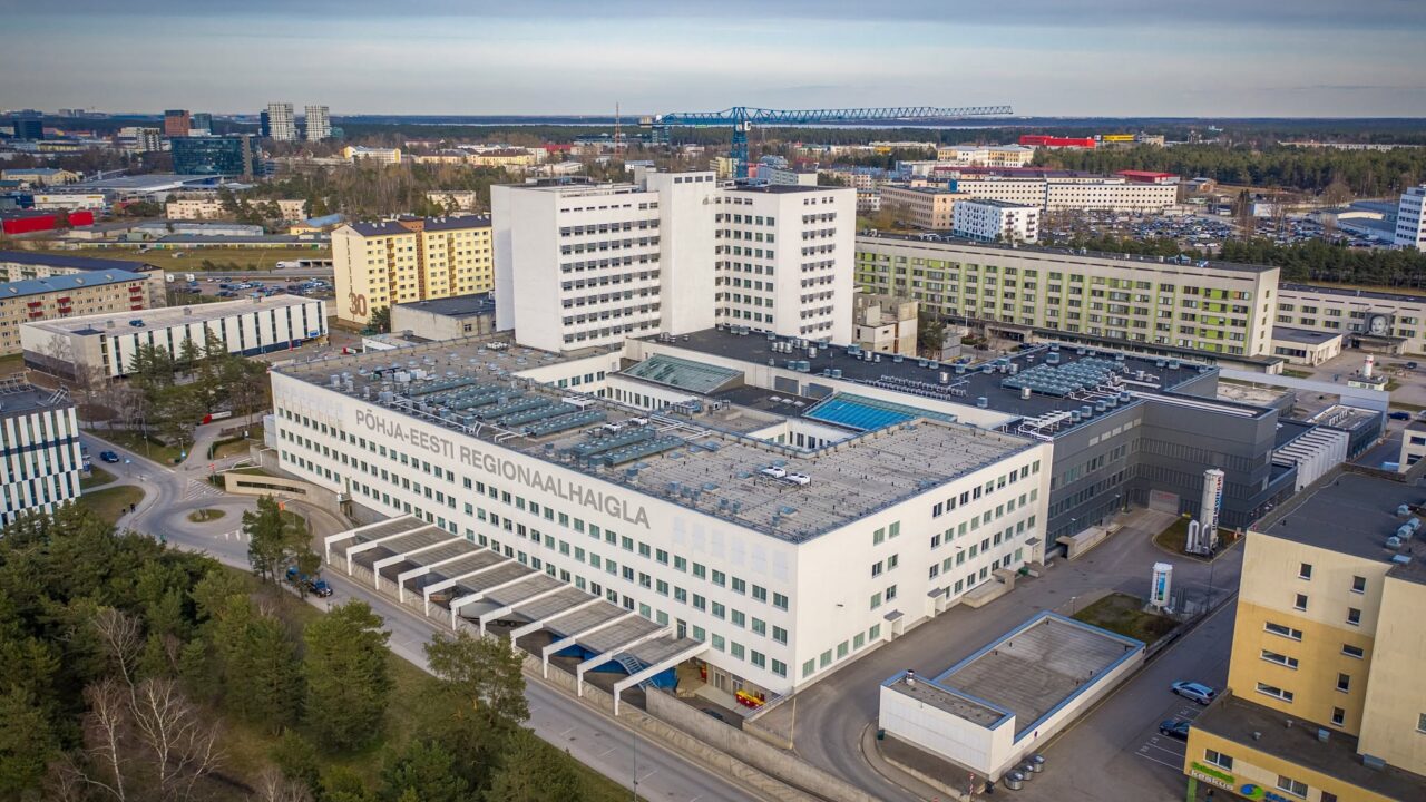 Põhja-Eesti regionaalhaigla, mille patsiendid kaasatakse digiarsti kliinilisse uuringusse. Foto: PERH